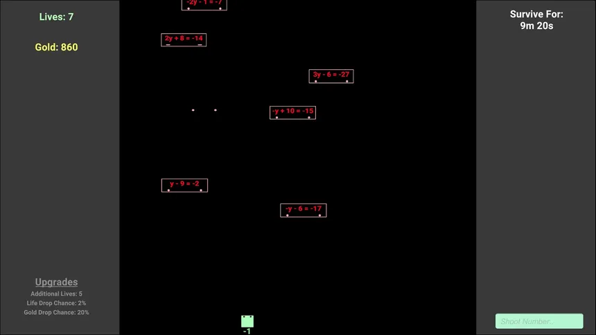 Скриншот 4 к игре Mental Math Madness