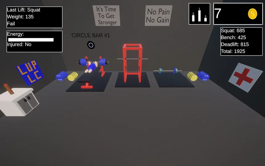 Скриншот 1 к игре Lifting Unlimited