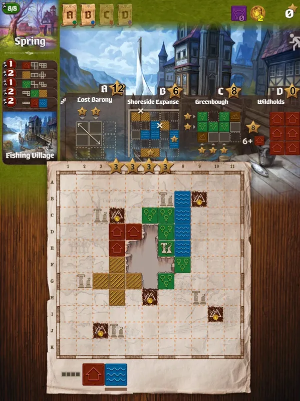 Скриншот 1 к игре Cartographers
