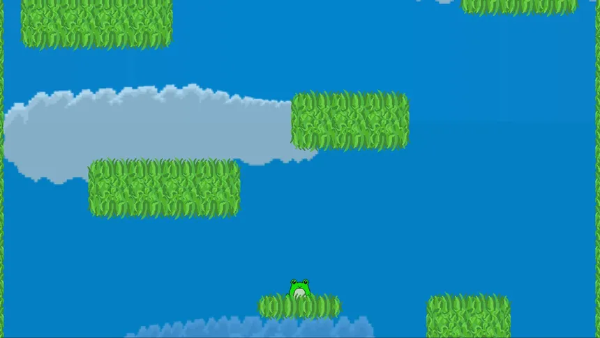 Скриншот 1 к игре Little Green Frog