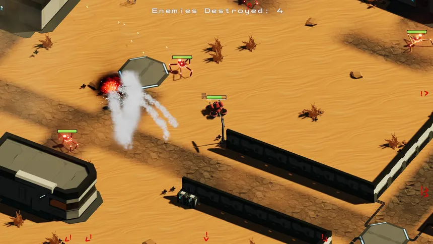 Скриншот 5 к игре Droid Wars