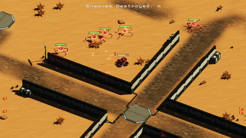 Скриншот 6 к игре Droid Wars
