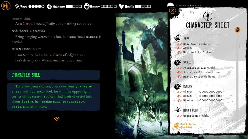 Скриншот 3 к игре Werewolf: The Apocalypse — Purgatory