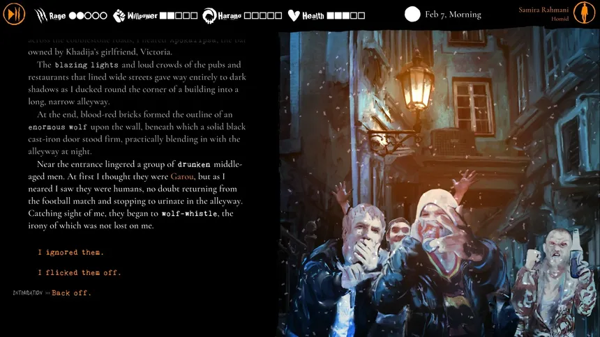 Скриншот 8 к игре Werewolf: The Apocalypse — Purgatory