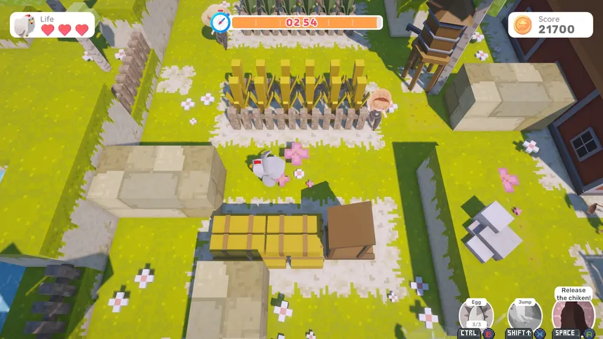 Скриншот 1 к игре The Farmer & the Chicken