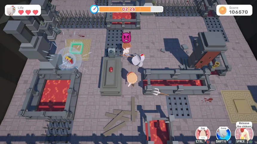 Скриншот 3 к игре The Farmer & the Chicken