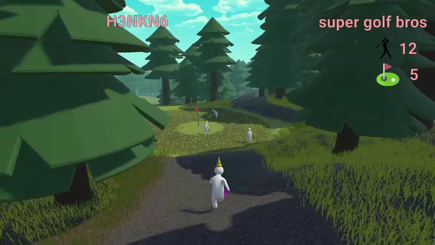 Скриншот 1 к игре Golf Bash: Online