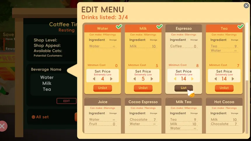 Скриншот 2 к игре Catffee Time!