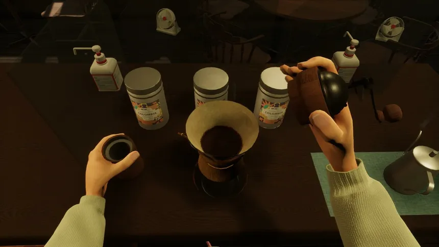 Скриншот 2 к игре Tokyo Coffee: Grinding in the Pandemic