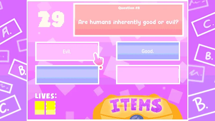 Скриншот 2 к игре Mr. Pompy's Extravagant Quiz