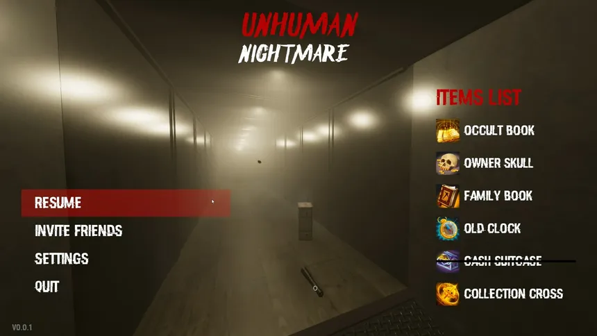 Скриншот 5 к игре Unhuman Nightmare