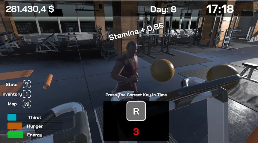 Скриншот 3 к игре Road To Champion: Boxing Simulator