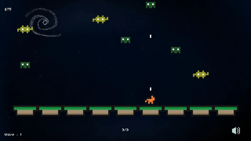Скриншот 4 к игре Bad Cat Good Dog Alien Force