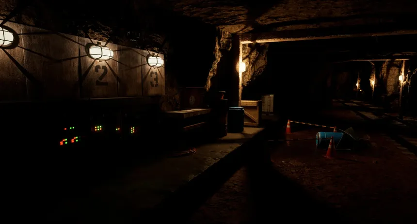 Скриншот 3 к игре Down the shaft