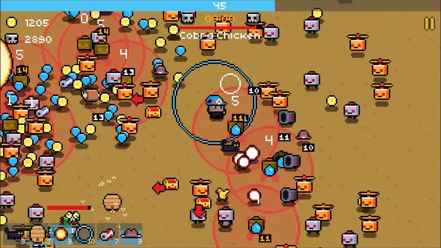 Скриншот 3 к игре Smol Survivors