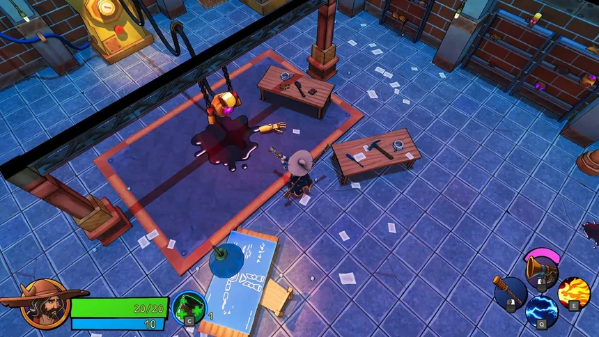 Скриншот 1 к игре Deadbeat Wizard