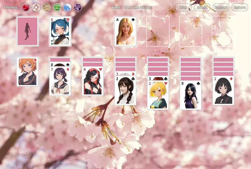 Скриншот 1 к игре Beauty Solitaire