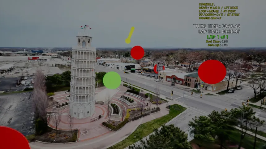 Скриншот 1 к игре Tour de Drone
