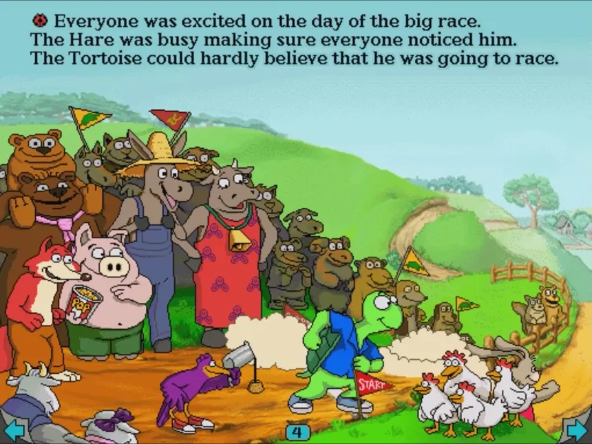 Скриншот 1 к игре The Tortoise and the Hare