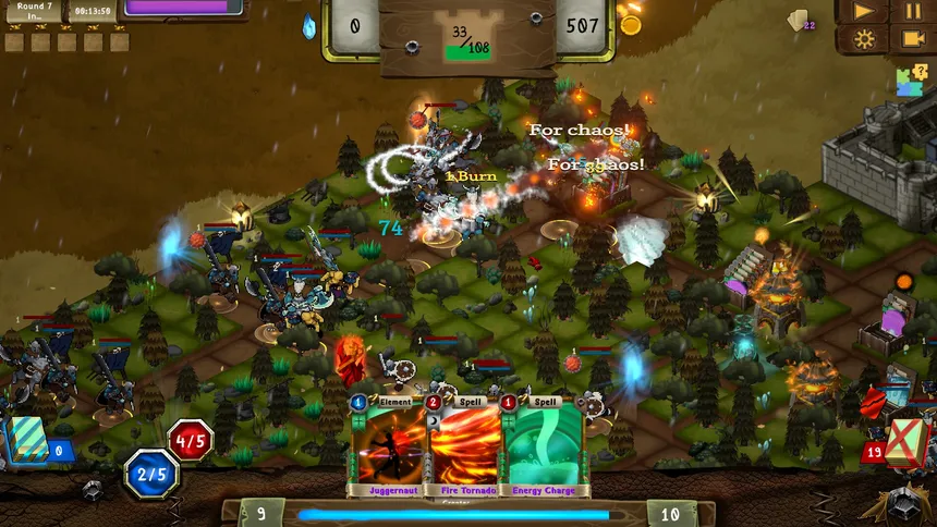 Скриншот 1 к игре Deckfort Alchemist