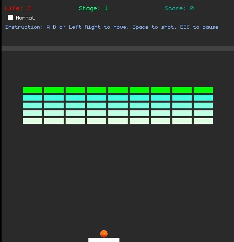 Скриншот 1 к игре Brick Breaker Infinity