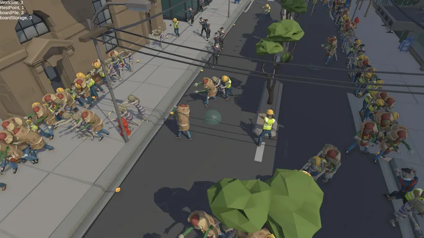 Скриншот 1 к игре Zombie Survival