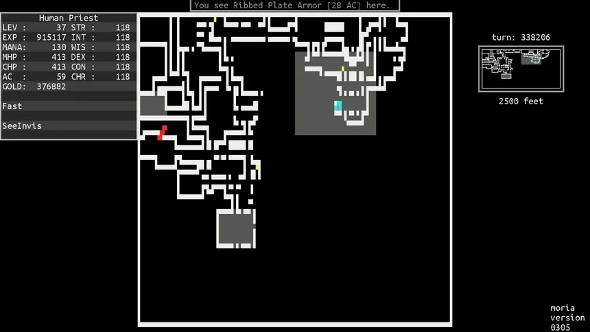 Скриншот 2 к игре Mines of Moria (An Adventurer's Touch)