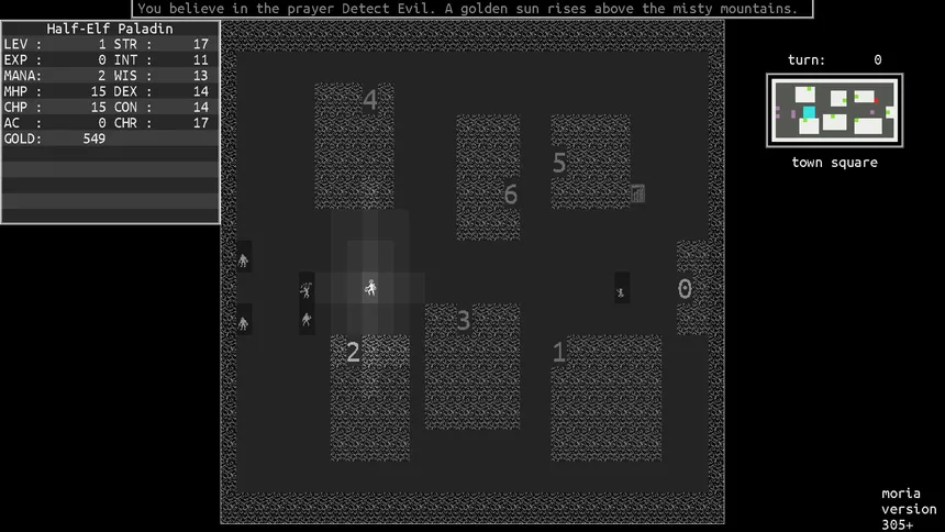 Скриншот 3 к игре Mines of Moria (An Adventurer's Touch)