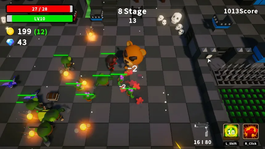 Скриншот 1 к игре Hero's Survival