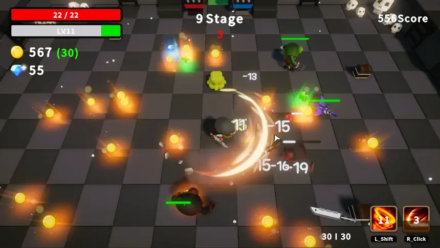 Скриншот 2 к игре Hero's Survival