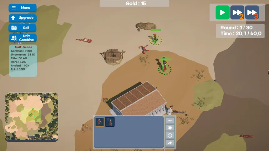 Скриншот 1 к игре Random Hero Defense