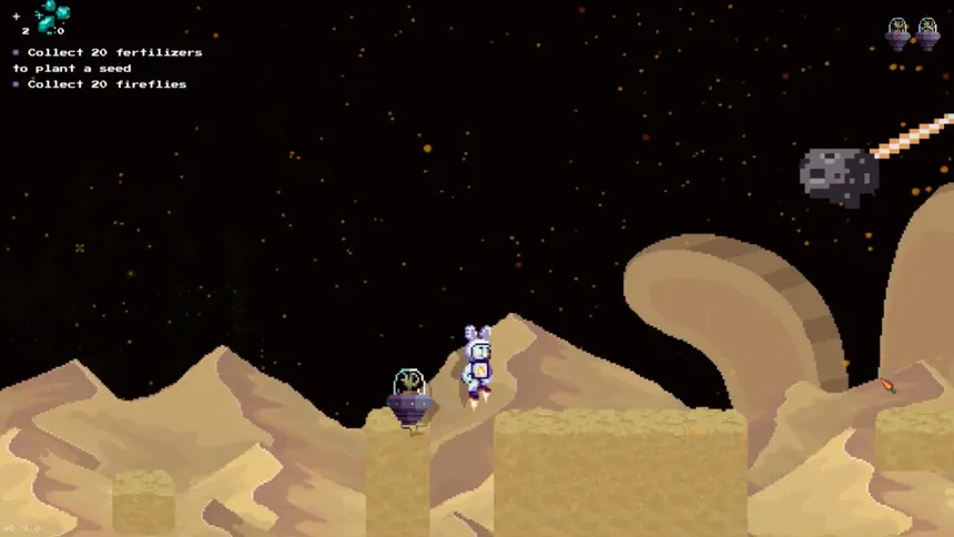 Скриншот 7 к игре Bunny Space Odyssey: FlopHop
