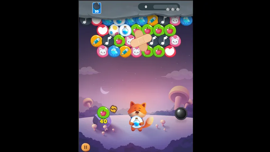Скриншот 3 к игре Foxy J.A.B.S: Just Another Bubble Shooter