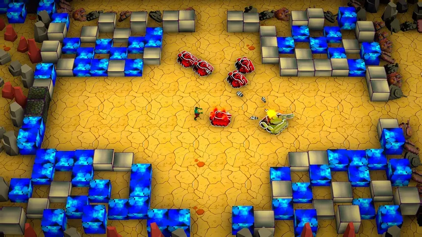 Скриншот 1 к игре MiniTank: Desert Strike