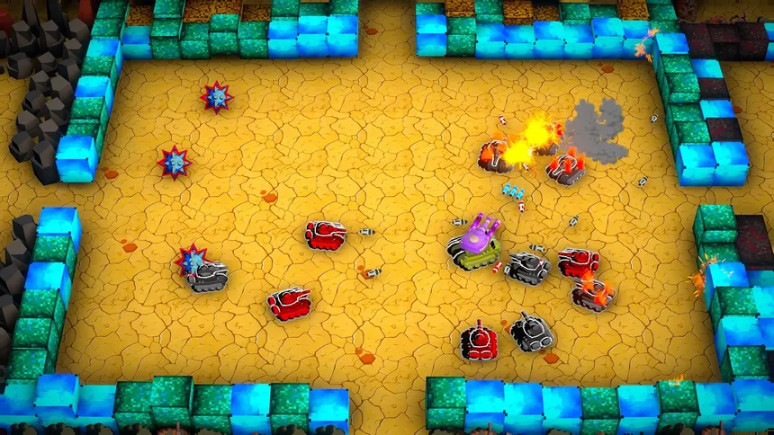 Скриншот 3 к игре MiniTank: Desert Strike