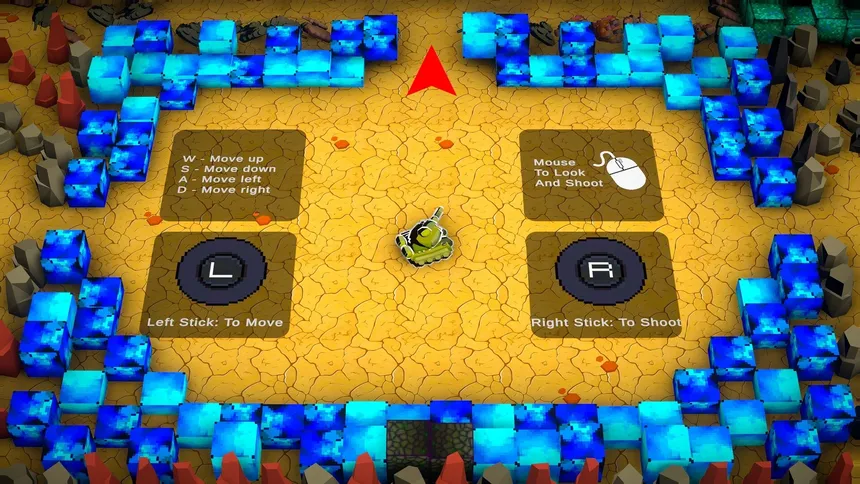 Скриншот 4 к игре MiniTank: Desert Strike