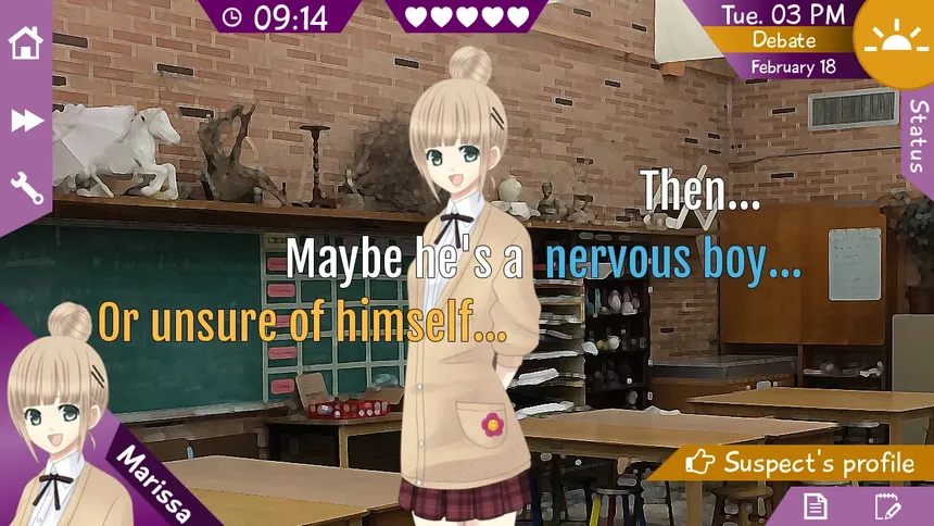 Скриншот 2 к игре Detective School Club