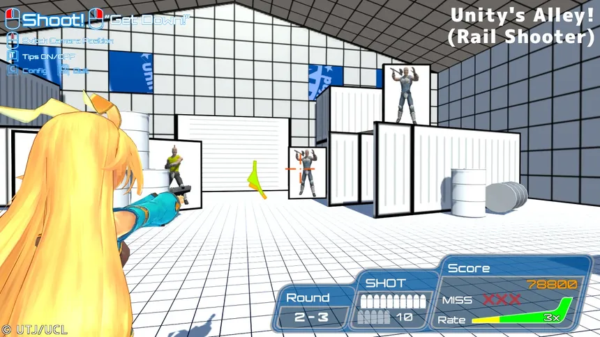Скриншот 2 к игре Unity-chan the SharpShooter!