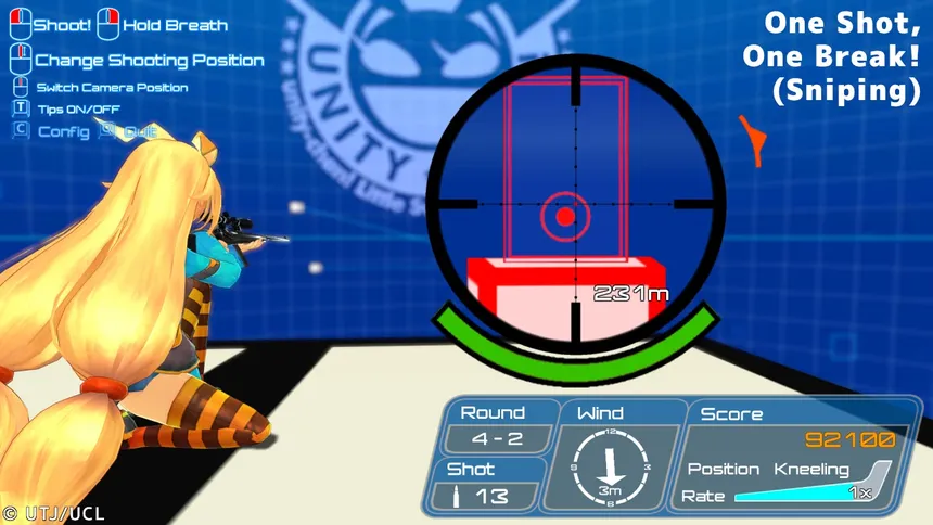 Скриншот 3 к игре Unity-chan the SharpShooter!