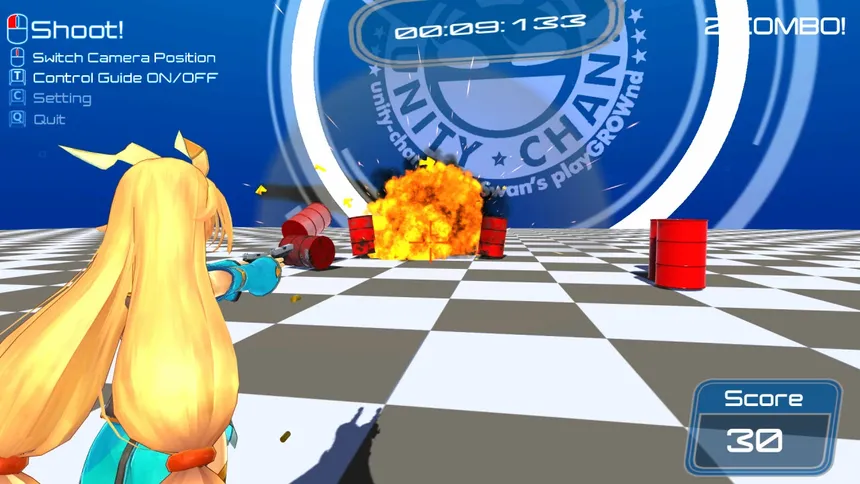 Скриншот 7 к игре Unity-chan the SharpShooter!