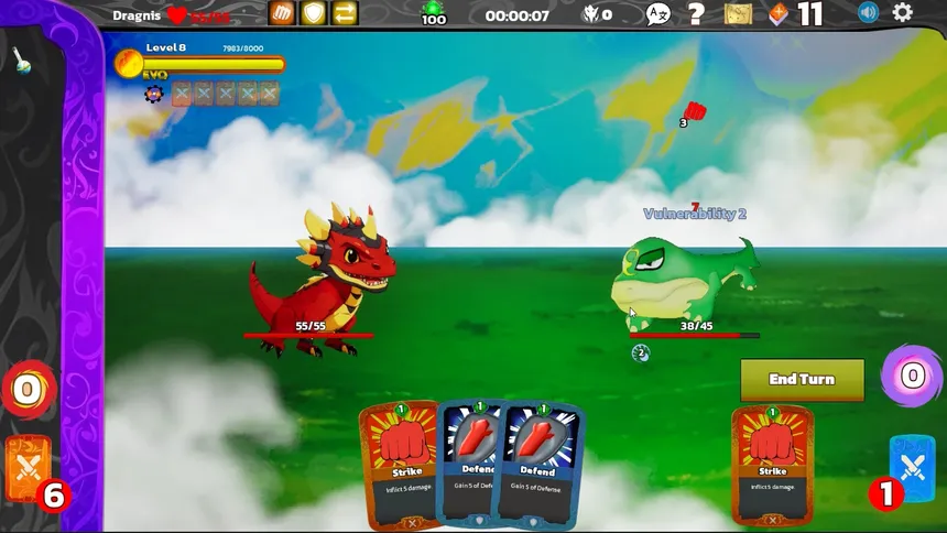 Скриншот 1 к игре Dreamians: Card Battle
