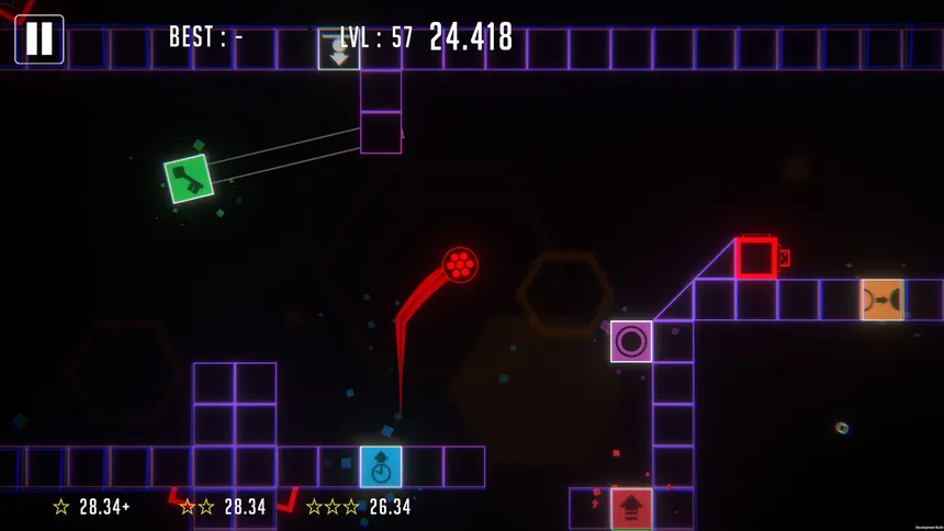 Скриншот 2 к игре Neon Puzzle Ball