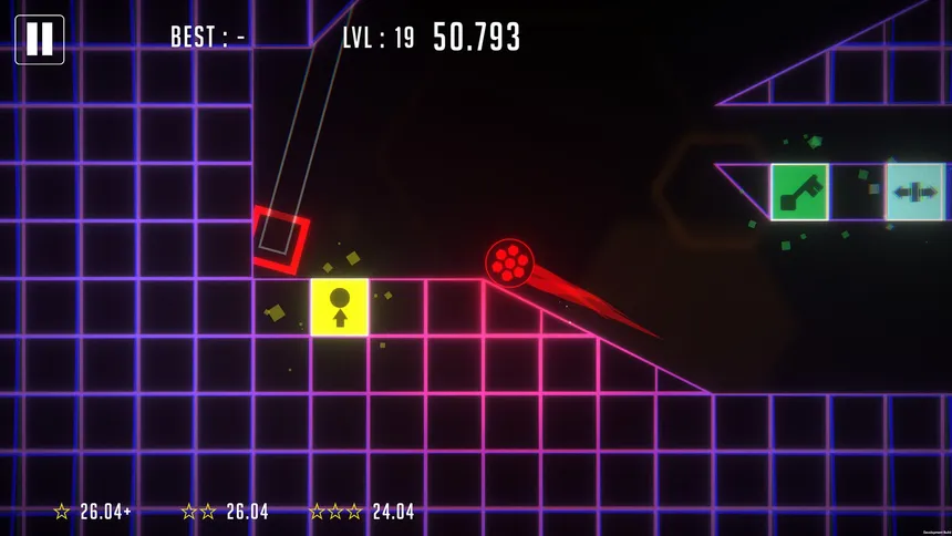 Скриншот 3 к игре Neon Puzzle Ball