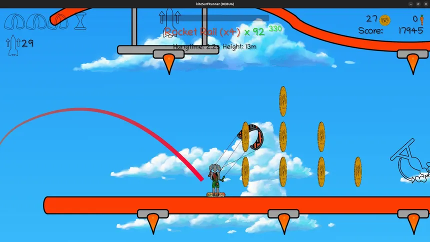 Скриншот 7 к игре Kitesurf Runner