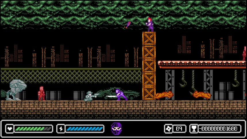 Скриншот 1 к игре Ninja 1987