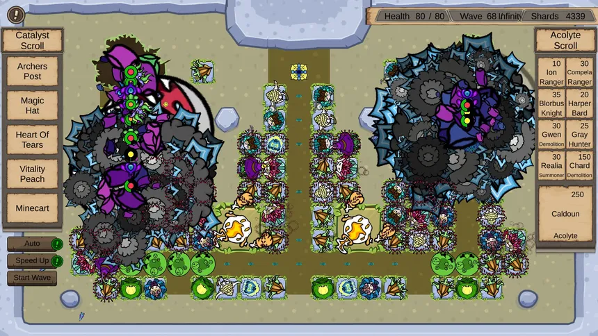 Скриншот 4 к игре The Catalyst Acolyte Tower Defense