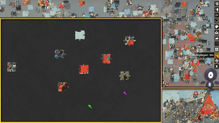 Скриншот 3 к игре Pixel Puzzles 3: Ukiyo-e Jigsaws