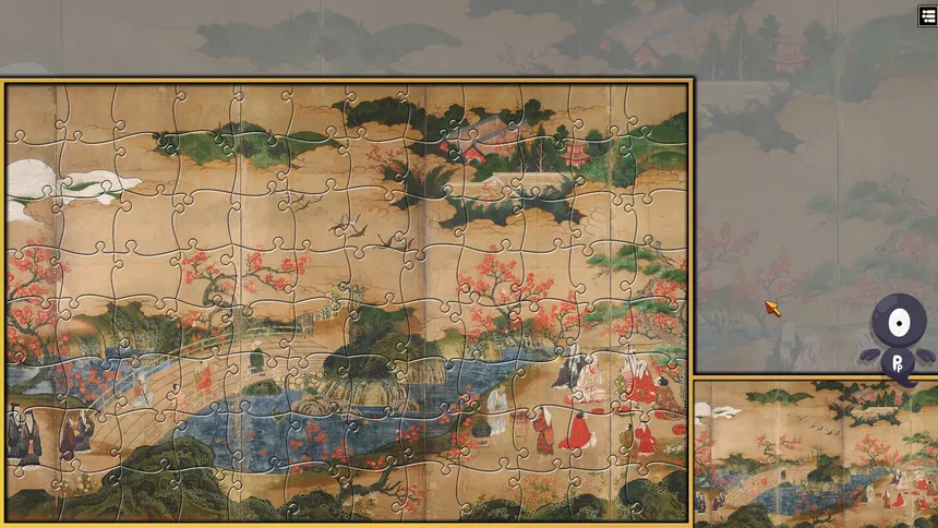 Скриншот 6 к игре Pixel Puzzles 3: Ukiyo-e Jigsaws