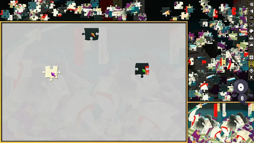 Скриншот 7 к игре Pixel Puzzles 3: Ukiyo-e Jigsaws