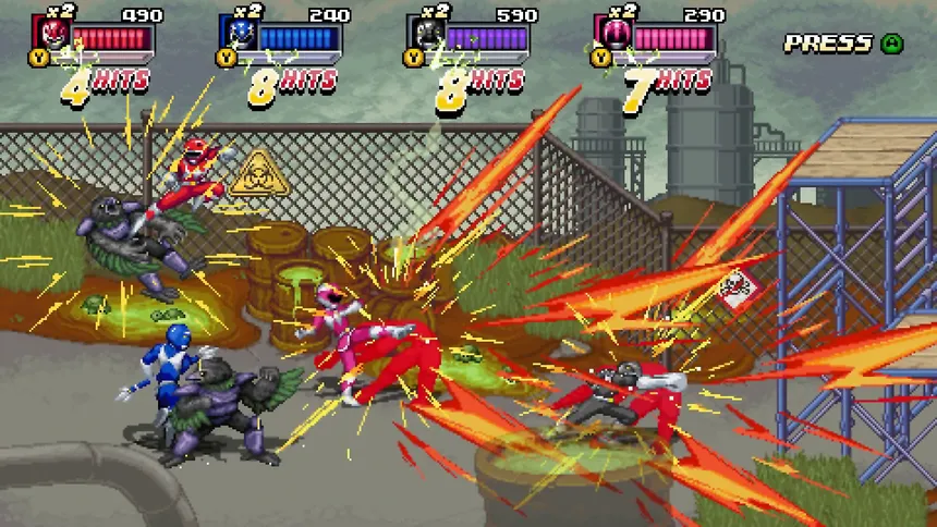 Скриншот 4 к игре Mighty Morphin Power Rangers: Rita's Rewind